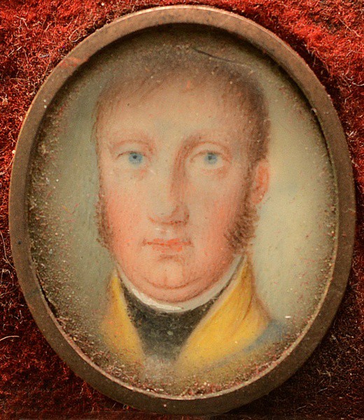 Casa Imperial Brasileira. Ramificação Familiar. Louis Philippe. `Roi des Français`. Miniatura sobre
