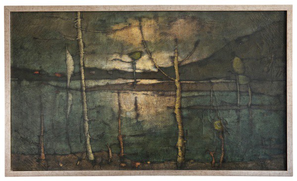 Inos Corradin (Piemonti, Itália, 1929). OST. 104 x 60 cm.