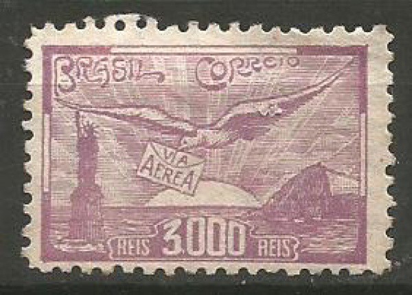 Filatelia : Selo Correio Aéreo Brasil 1931. Nunca Usado.