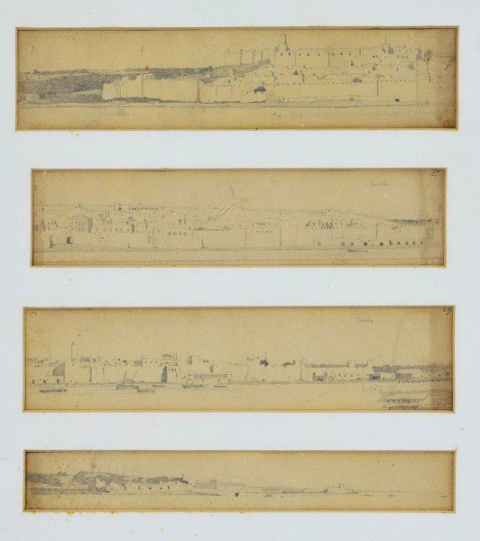 Assinatura não identificada, "FC", " Porto Sousa", lápis e crayon, Conjunto composto