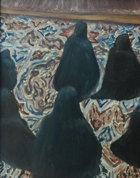 RODRIGO LORENTE. Composição. Óleo sobre tela, 50 X 40cm. Assinado no canto inferior direito.