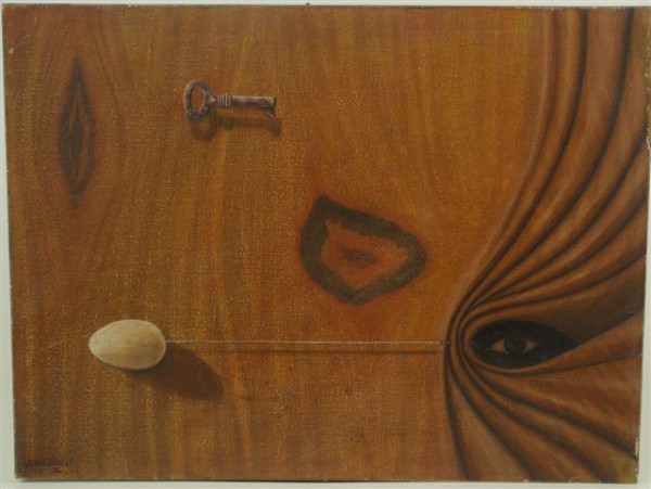 JORGE VIDGILI - Sem titulo - OST/CID - Dat 76 - 30 x 40 cm.