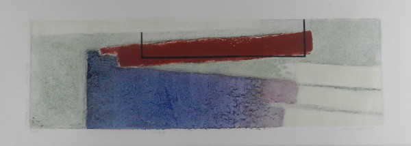 CELMA DAFRÉ, Gesto II, Gravura n. 16/30, medindo 34 cm x 97 cm, assinado no canto inferior direito,