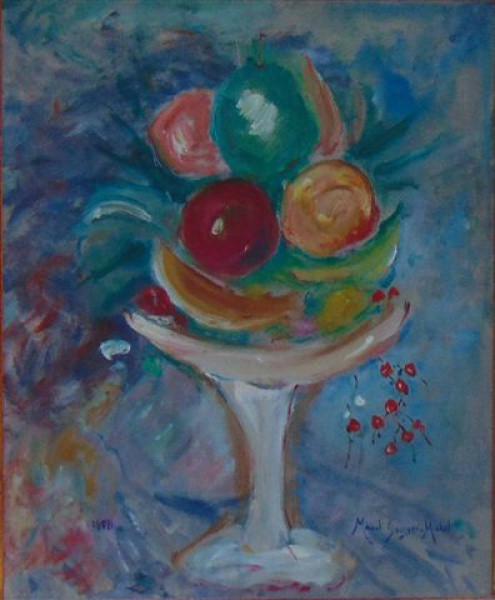 Michel Georges - Natureza Morta - OSM/CID - 45 x 37 cm.