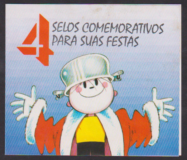 Brasil 1994 - caderneta Menino maluquinho com selos em perfeito estado de conservação!