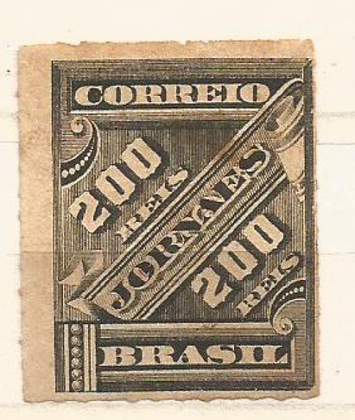 Filatelia: Selo Brasil Jornaes. Ótimo estado.