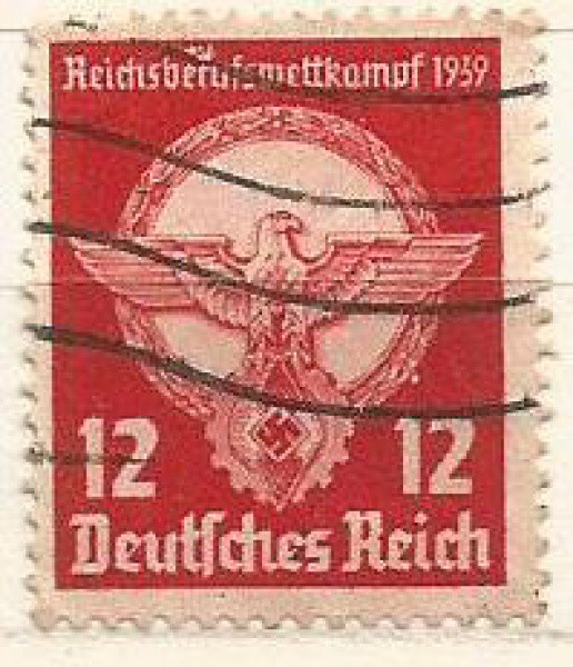 Filatelia : Selos Alemanha Nazista , 1939. Ótimo estado.