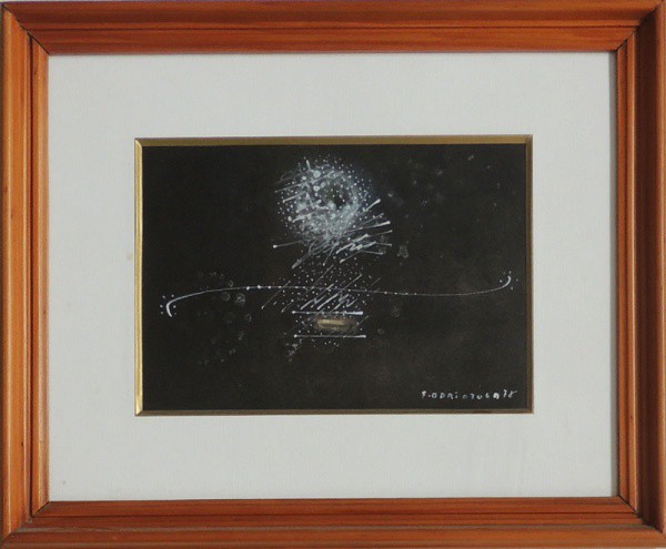 ODRIOZOLA, Sem Título - guache - 16x23 cm - acid 1978