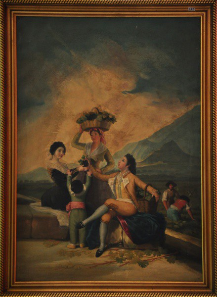 GOYA - ost ( Espanholas ) med: 100 x 70 cm.