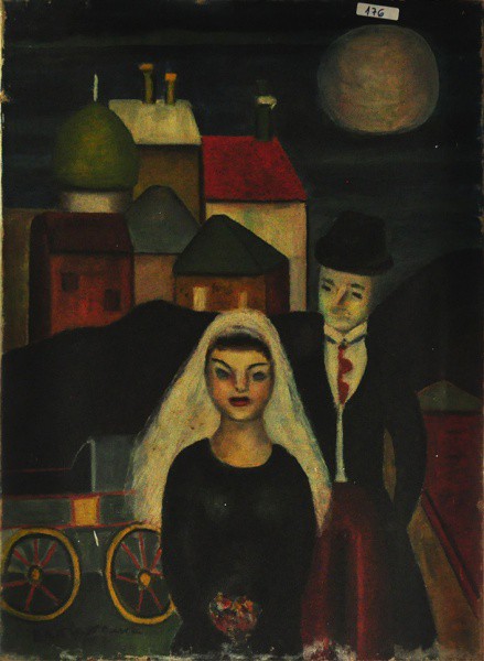 BELLA KARAWAEWA - ost ( Noivos ) med: 70 x 51 cm.