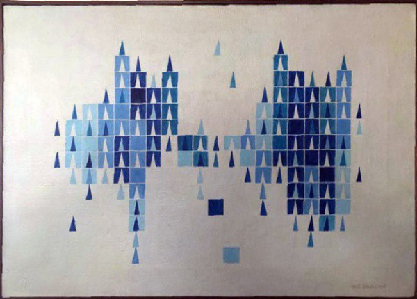 IONE SALDANHA - ost, med: 64 x 46 cm.