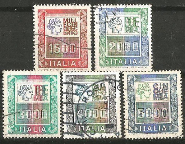 Filatelia : Selos (5) Italianos. Novos