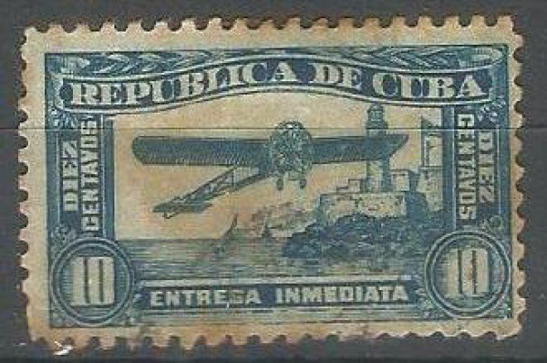 Filatelia : Selo Aéreo Cubano. MBC