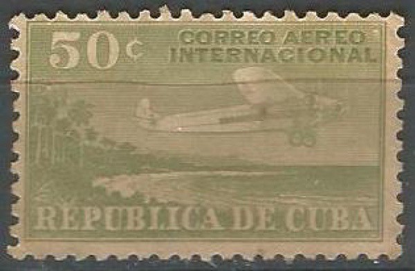 Filatelia : Selo Aéreo Cubano. MBC