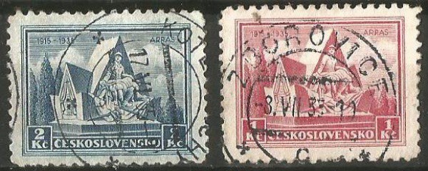 Filatelia : Selos (2) Ceskoslovensko, 1935. NOVOS