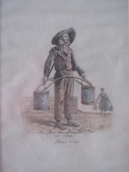 Impresso 30 x 18 cm Mercador Carle Vernet