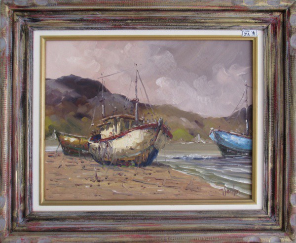 OST 40 x 50 cm Barcos ass. N. Santos