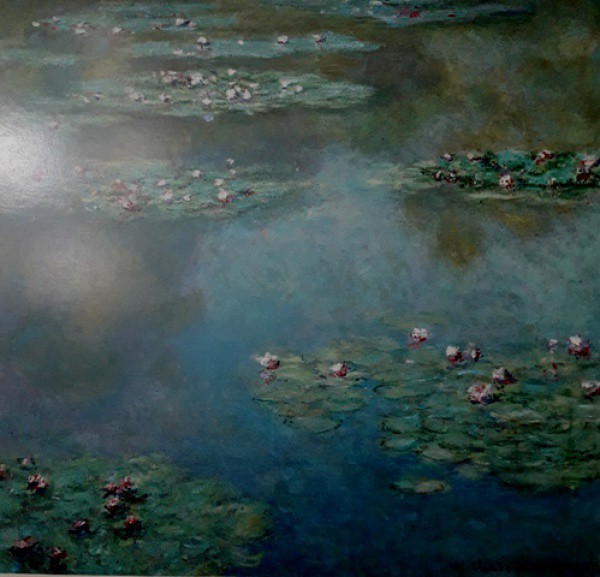 GRAVURA DE CLAUDE MONET, NINFÉIAS 1907, MFA WALTERLIL, COM CERTIFICAÇÃO DE PROCEDÊNCIA EMITIDA PELO