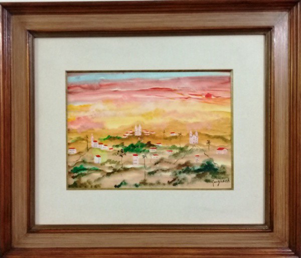 GUIGNARD AQUARELA, OURO PRETO. 21 X 29 cm.