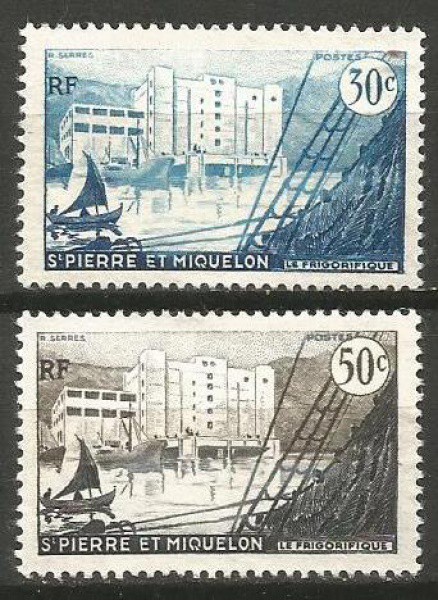 Filatelia : Selos  Saint-Pierre et Miquelon. MINTS
