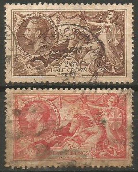 Filatelia : Selos Inglaterra - King George V - 1934. MBC