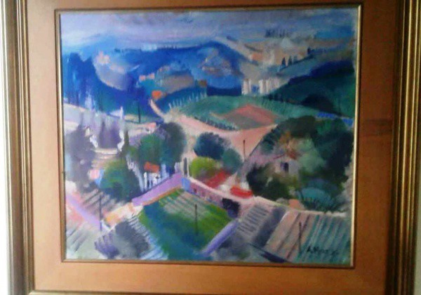 Quadro de A. Marx - Tamanho: 70x60 cm
