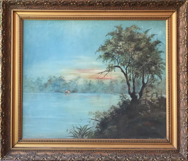 NORMA LELY - ost ( Paisagem ) med: 73 x 60 cm.