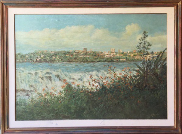 Z. ACOSTA - ost ( Paisagem ) med: 70 x 100 cm. C/ moldura.