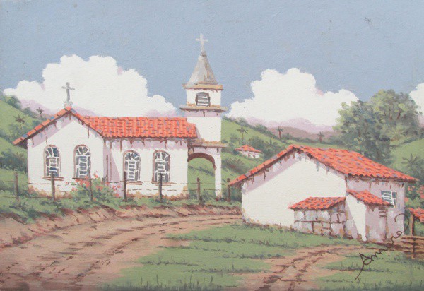 JOEL FIRMINO DO AMARAL - ost ( Barbacena ) med: 24 x 35 cm.