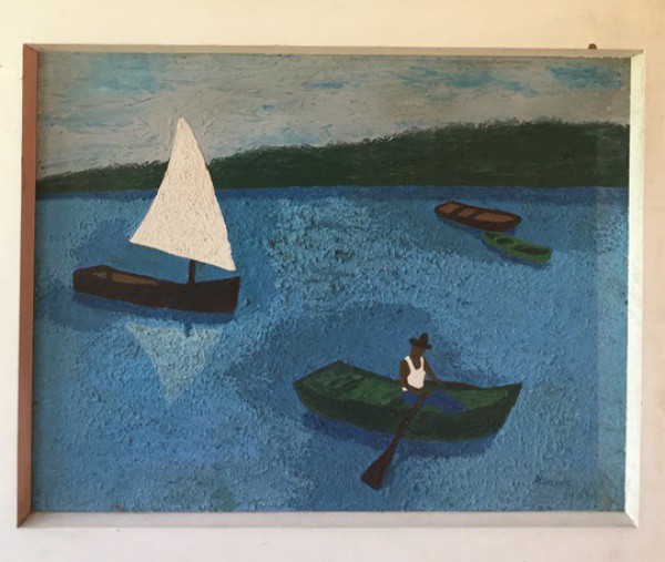 MIRIAM - osp, datado em 27/09/71 ( Barcos ) med: 68 x 52,5 cm.