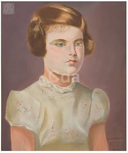 Retrato de Maria Elizabeth  - Candido Portinari (1903-1962)