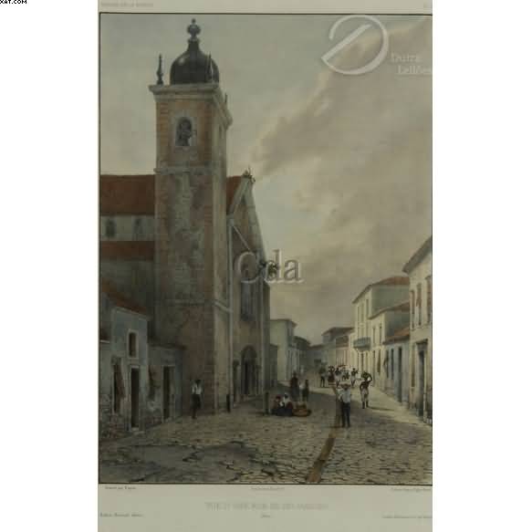 Vue d une Rue de Rio de Janeiro Theodore Auguste Fisquet Théodore