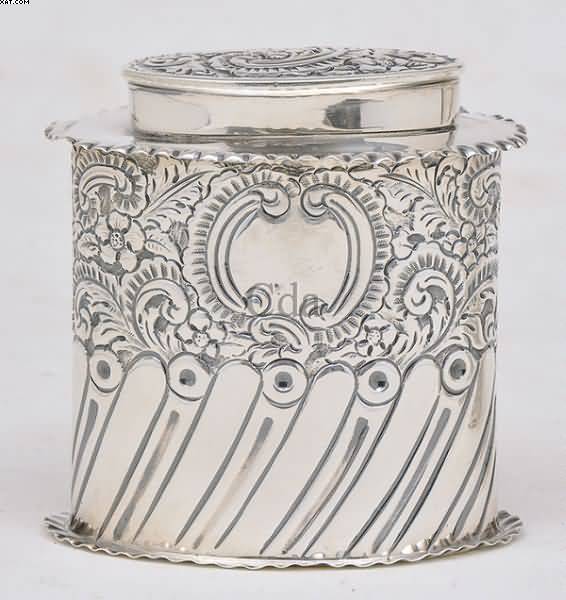 Tea caddy — Não identificado