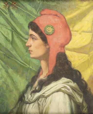 Alegoria à República - Joaquim Fernandes Machado