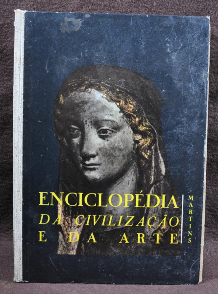 Livro de Arte - Enciclopédia da Civilização e da Arte - ARTE MEDIEVAL - Volume III (Capa dura) - ob