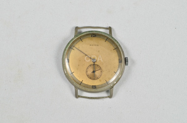 RELÓGIO  Antigo, marca ROYCE, de pulso, sem pulseira, fundo encaixe FOND ACIER INOXYDABLE