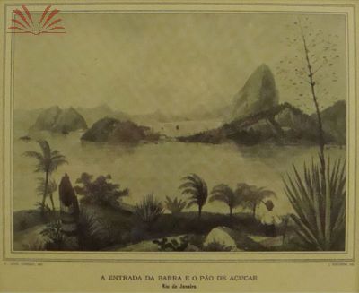 A entrada da Barra e o Pão de Açúcar - William Gore Ouseley