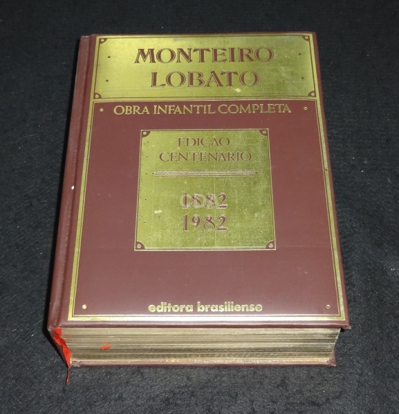 Livro: LOBATO, Monteiro. Obra infantil completa. Edição Centenário, 1882  1982. São Paulo: Editora