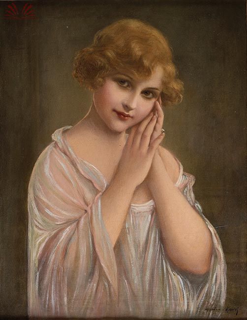 Jeunne femme - François Martin-Kavel (1861-1931)