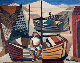Aldeia de Pescadores - Di Cavalcanti (1897-1976)