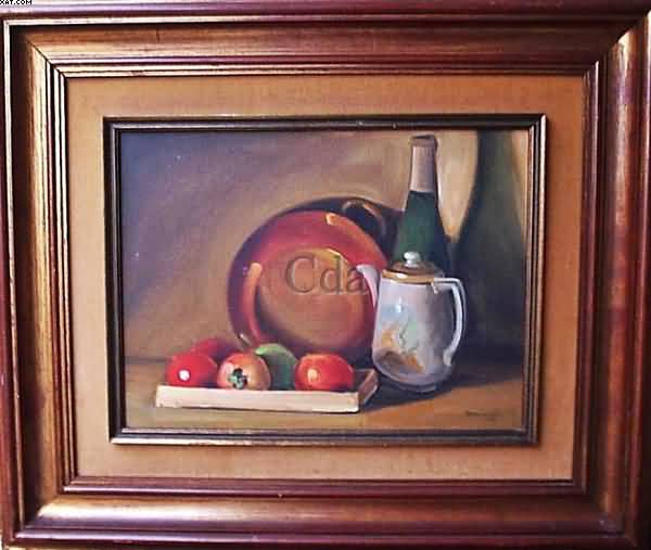 NATUREZA MORTA - José Manoel Blanco Y Couto -  Jose Manuel Blanco Y Couto