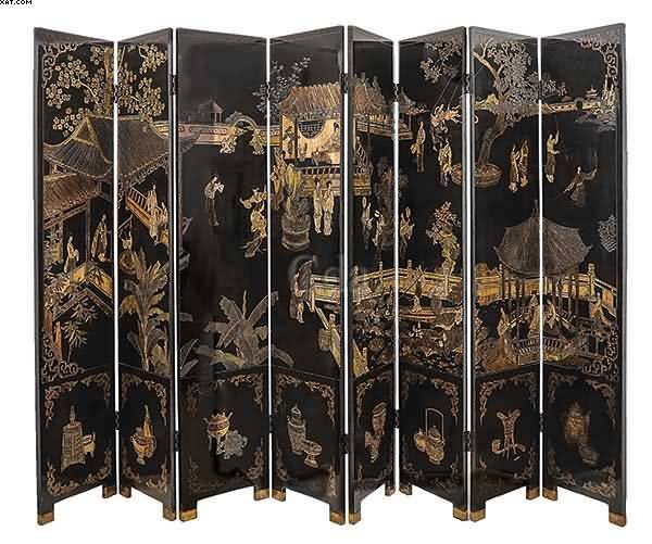 Biombo chinês Coromandel - Catálogo das Artes | Catálogo das Artes