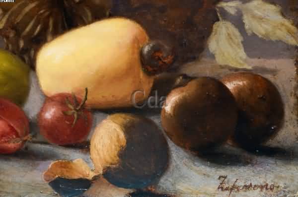 Composição com frutas - Joao Zeferino da Costa