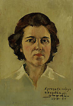 Retrato de Haydea Santiago - Jordão de Oliveira