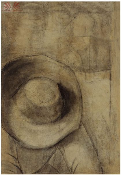 Chapéu - estudo para a pintura mural "Café" - Candido Portinari (1903-1962)