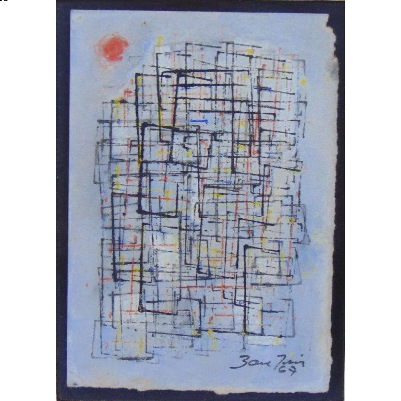  Abstrato - Antônio Bandeira (1922-1967)