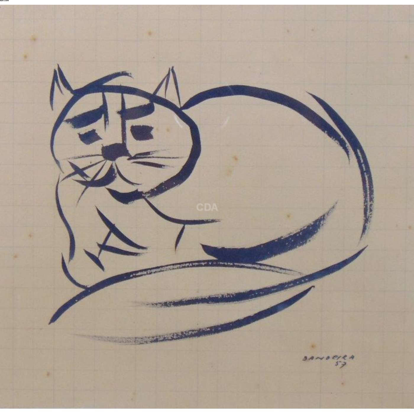 Gato - Antônio Bandeira (1922-1967)