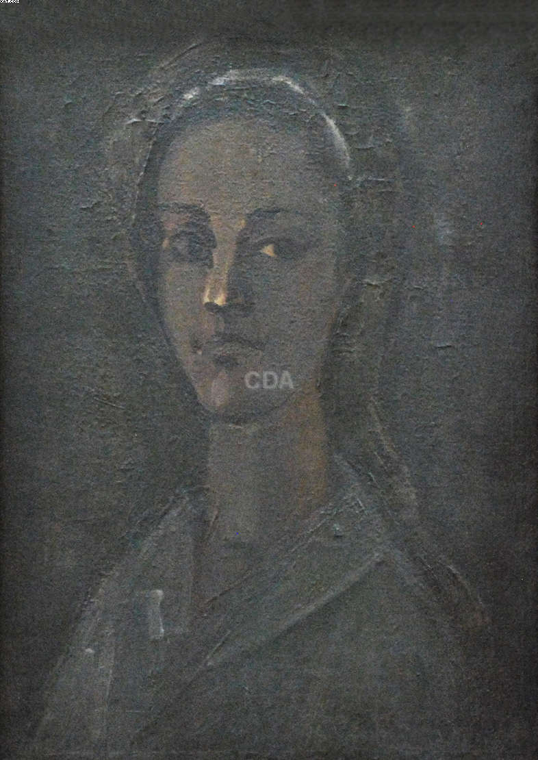 Retrato de Lenita - Ibere Camargo - Iberê Camargo