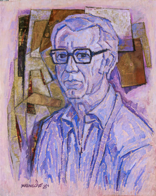 Auto-Retrato - Manoel Martins Menacho 