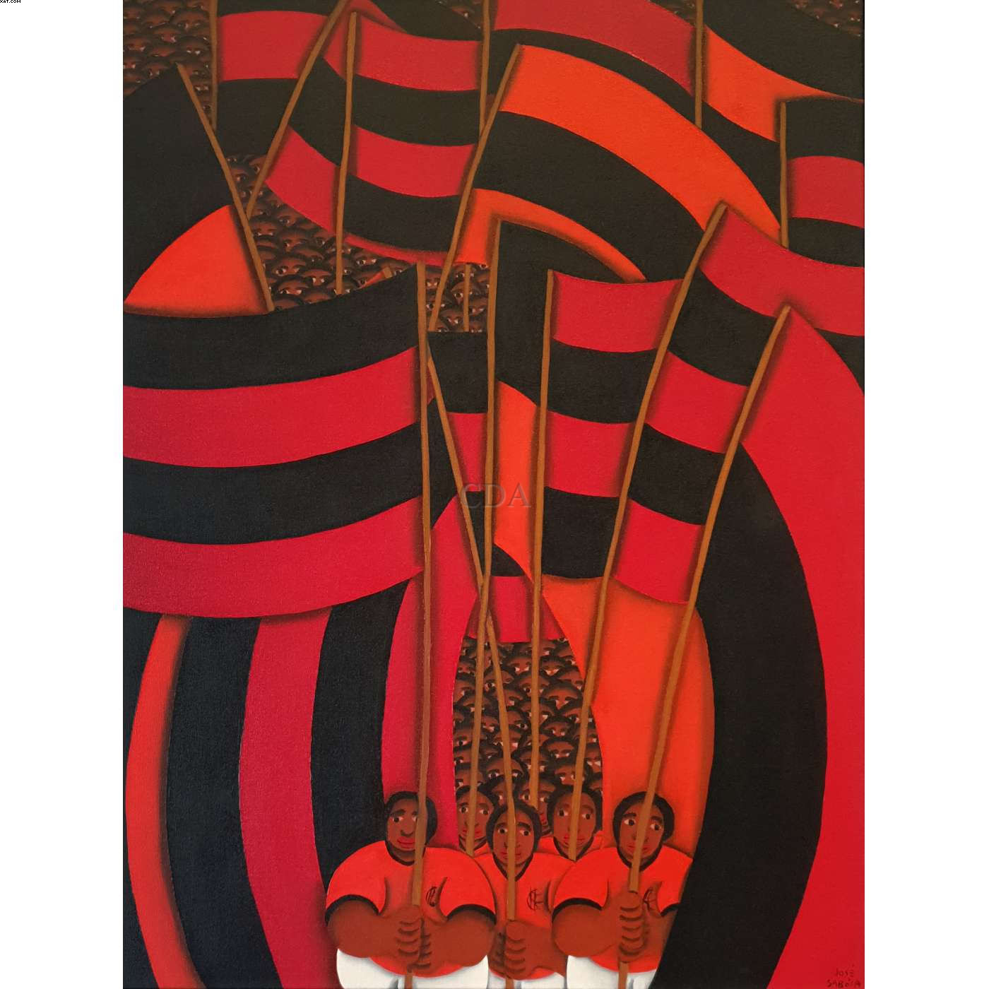  Torcida do Flamengo - José Sabóia do Nascimento - Jose Saboia